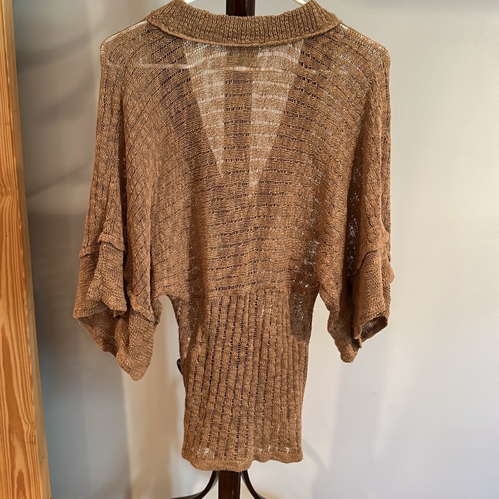 Tracy Reece Brown Cardigan - Picture 2 of 4